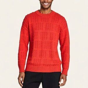 Lego Men Target Exclusive Collection Chunky Knit Sweater Crewneck Pullover Sz M
